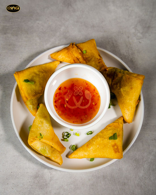 Samoussa à la viande(x5)